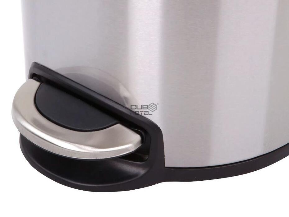 Papelera con Pedal 12L Acero Inoxidable EKO Serene